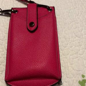 Pink Crossbody Phone Bag